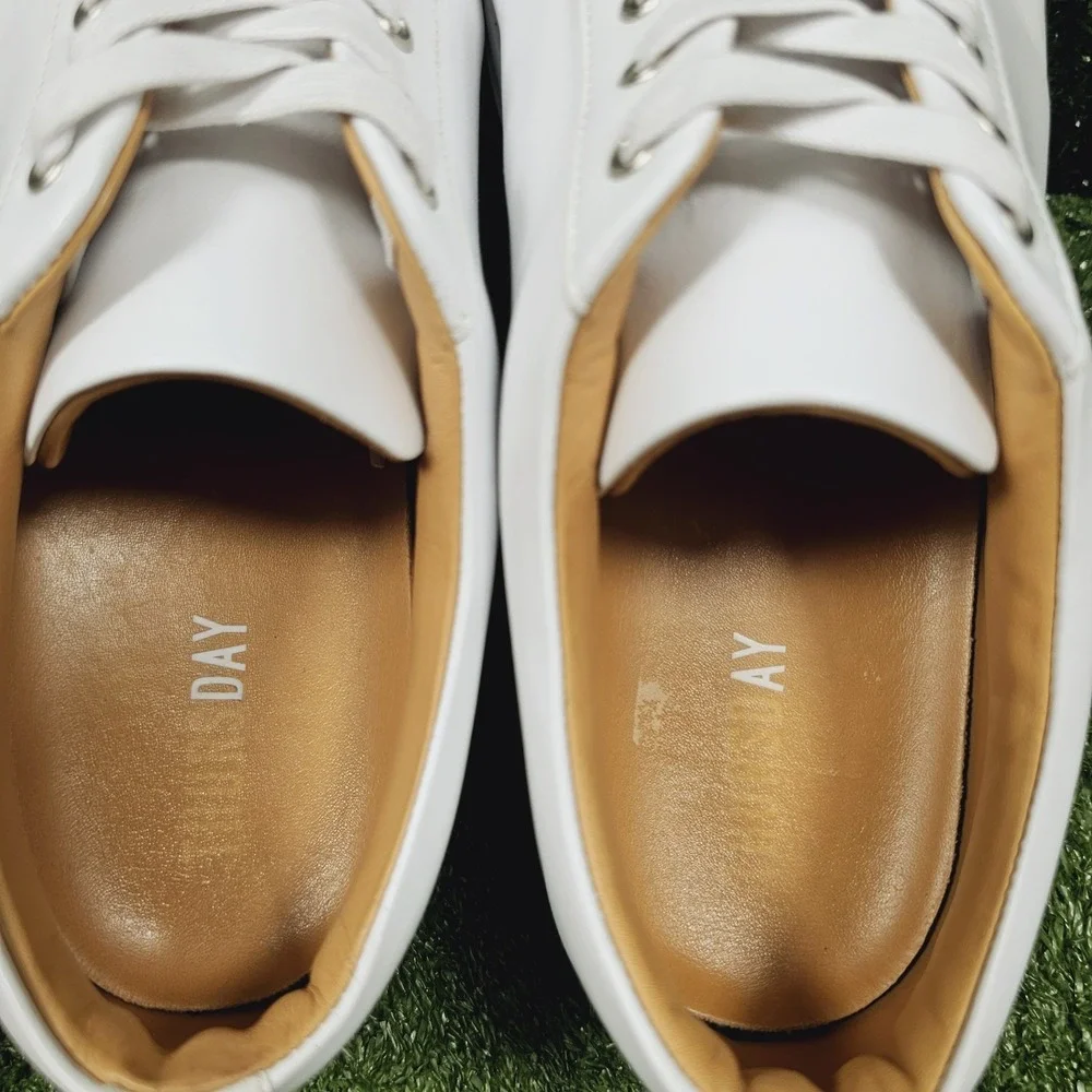 Thursday Boot Co Everyday Premier Low Triple White Leather Sneakers Mens Size 11